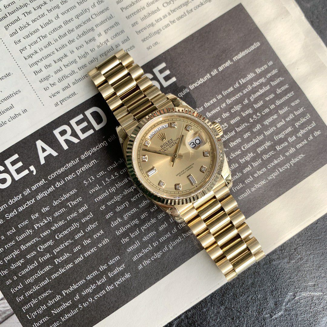 顶配 copy customized  Rolex  Day-Date 型复刻高仿m128238-0008 wrist watch  