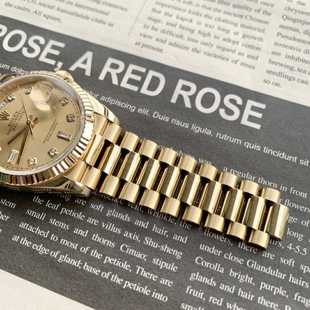 顶配 copy customized  Rolex  Day-Date 型复刻高仿m128238-0008 wrist watch  