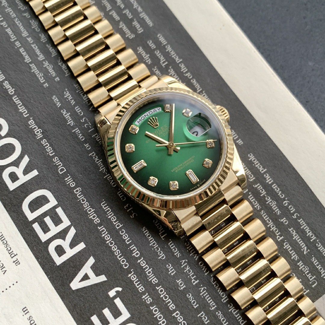 顶配 copy customized  Rolex  Day-Date 型复刻高仿m128238-0008 wrist watch  