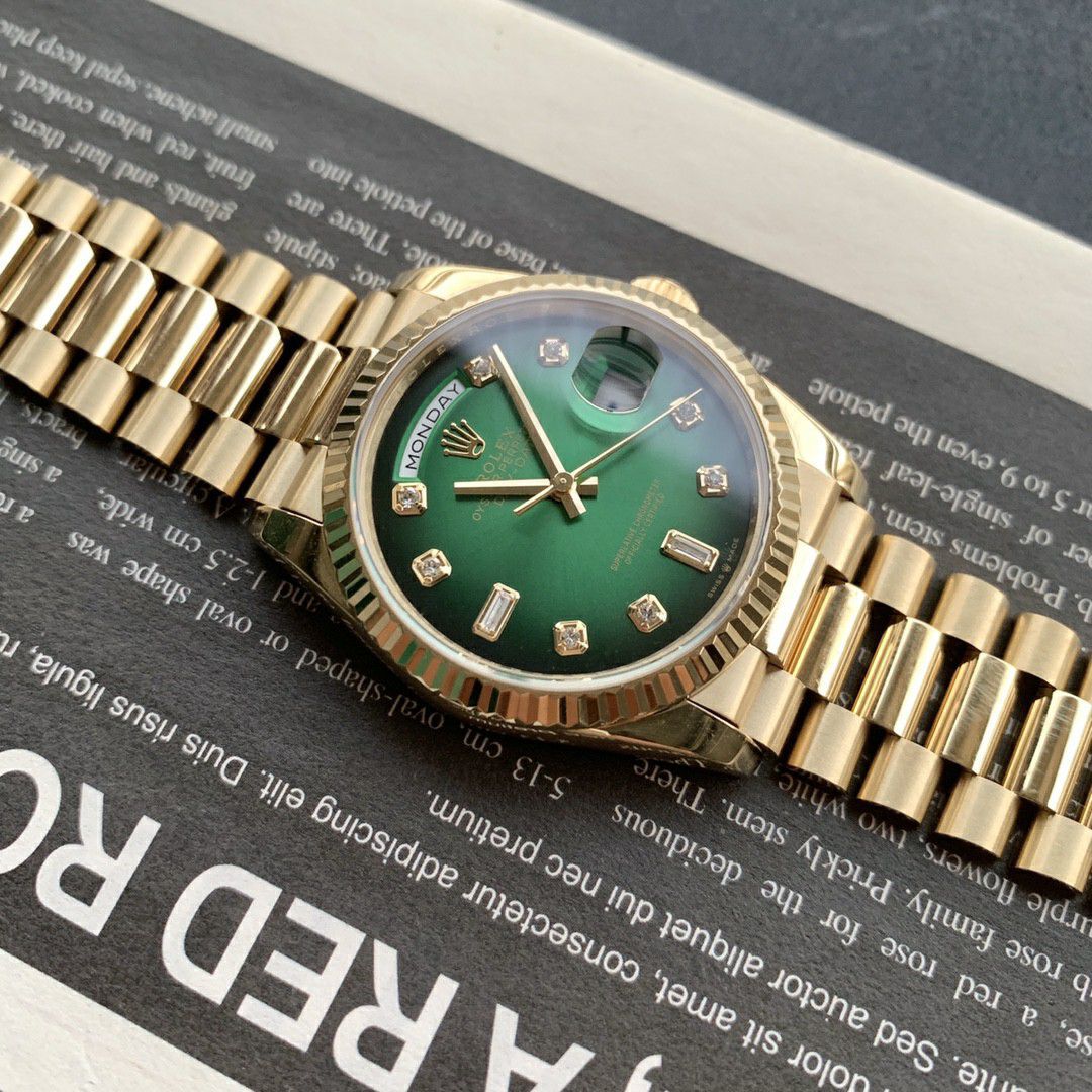 顶配 copy customized  Rolex  Day-Date 型复刻高仿m128238-0008 wrist watch  / R887