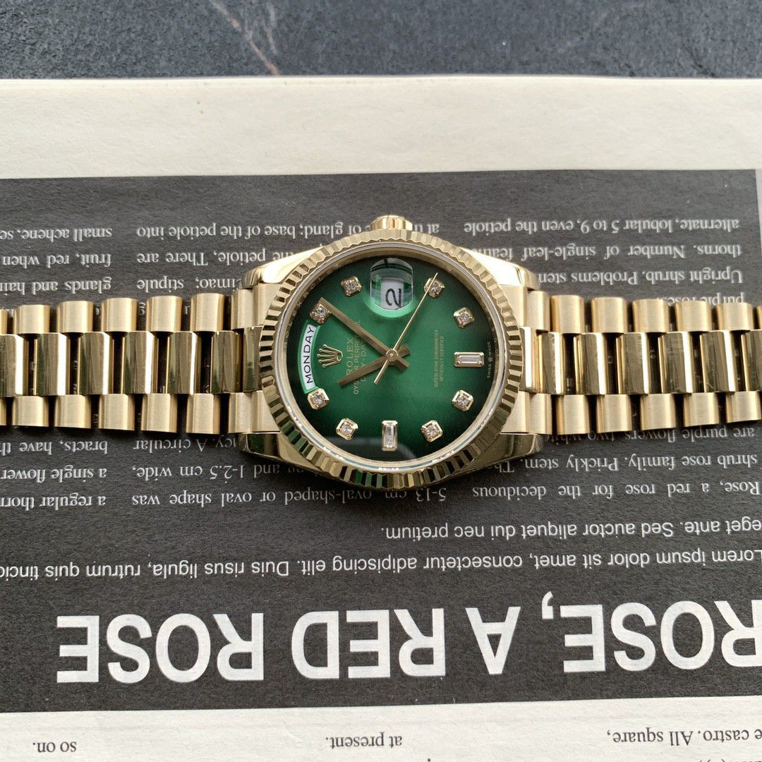 顶配 copy customized  Rolex  Day-Date 型复刻高仿m128238-0008 wrist watch  / R887