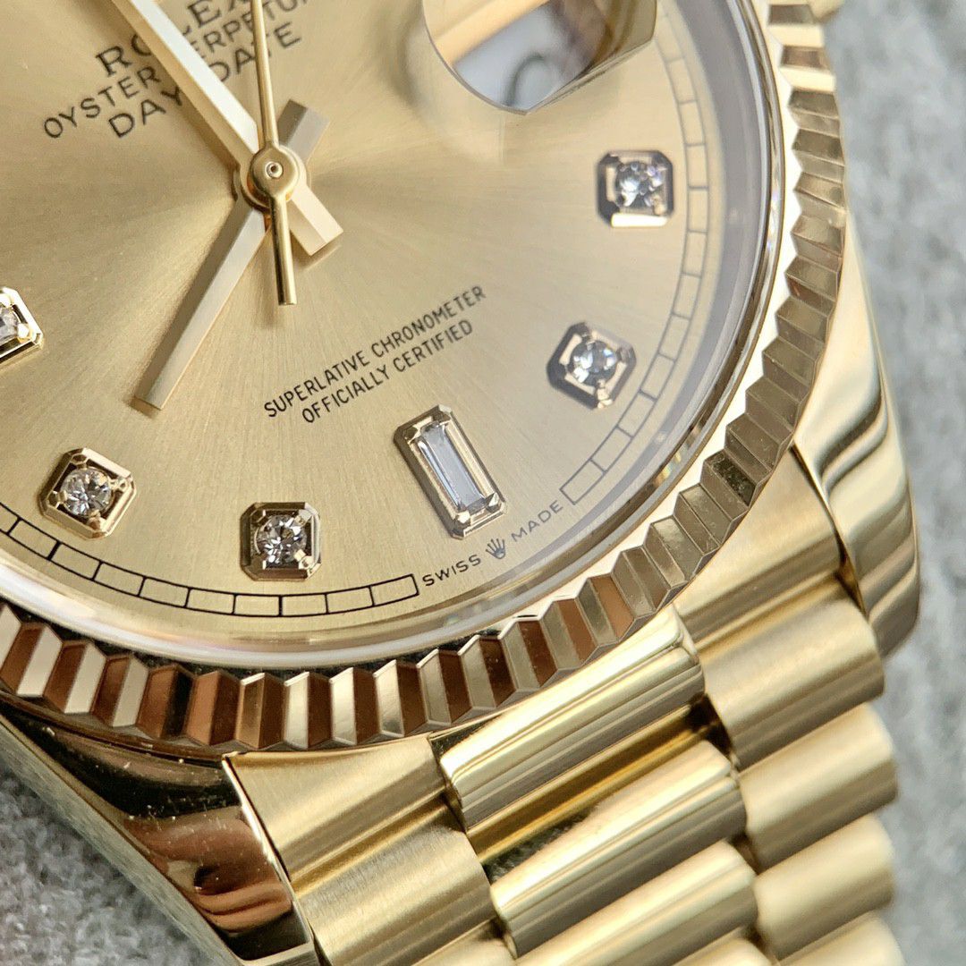 顶配 copy customized  Rolex  Day-Date 型复刻高仿m128238-0008 wrist watch  