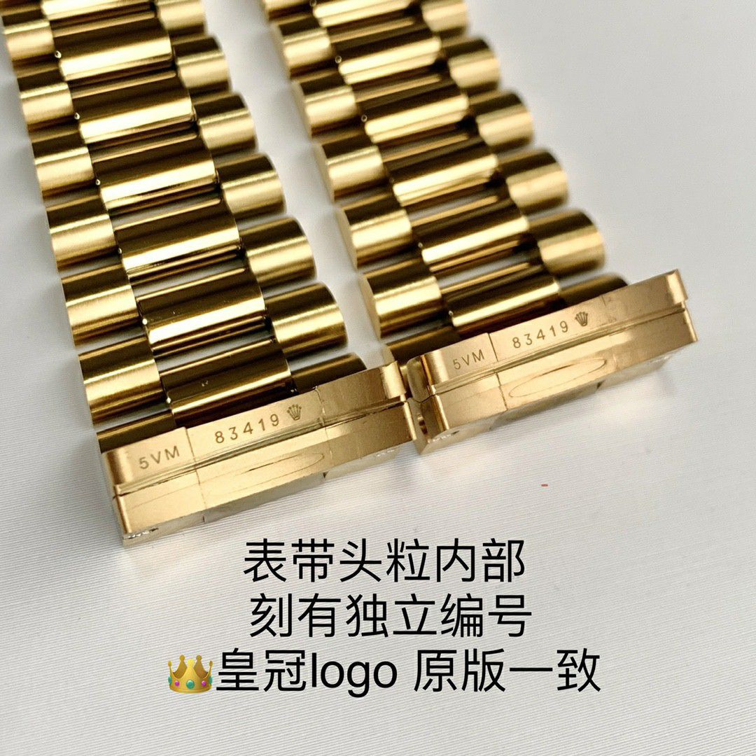 顶配 copy customized  Rolex  Day-Date 型复刻高仿m128238-0008 wrist watch  