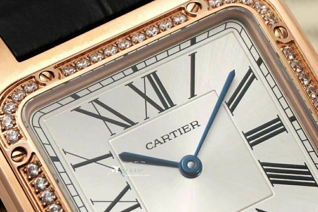 AF Cartier   Santos 大号中号集合WJSA0016，WJSA0017，WJSA0019 top 复刻高仿手表 