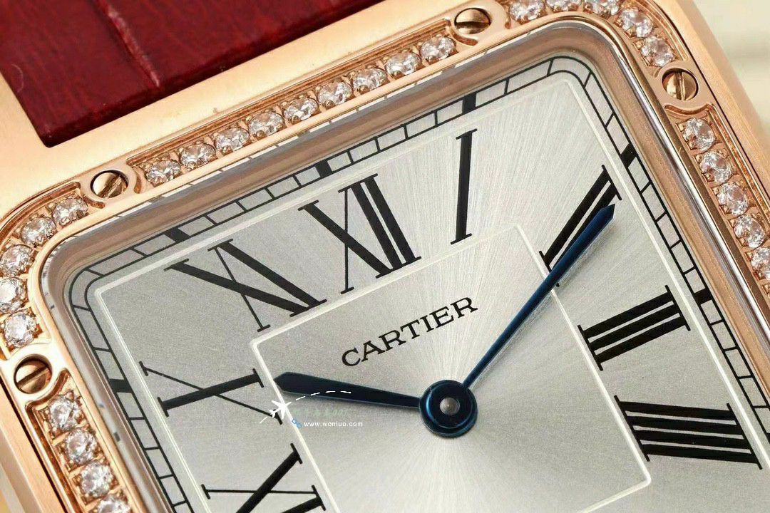 AF Cartier   Santos 大号中号集合WJSA0016，WJSA0017，WJSA0019 top 复刻高仿手表 