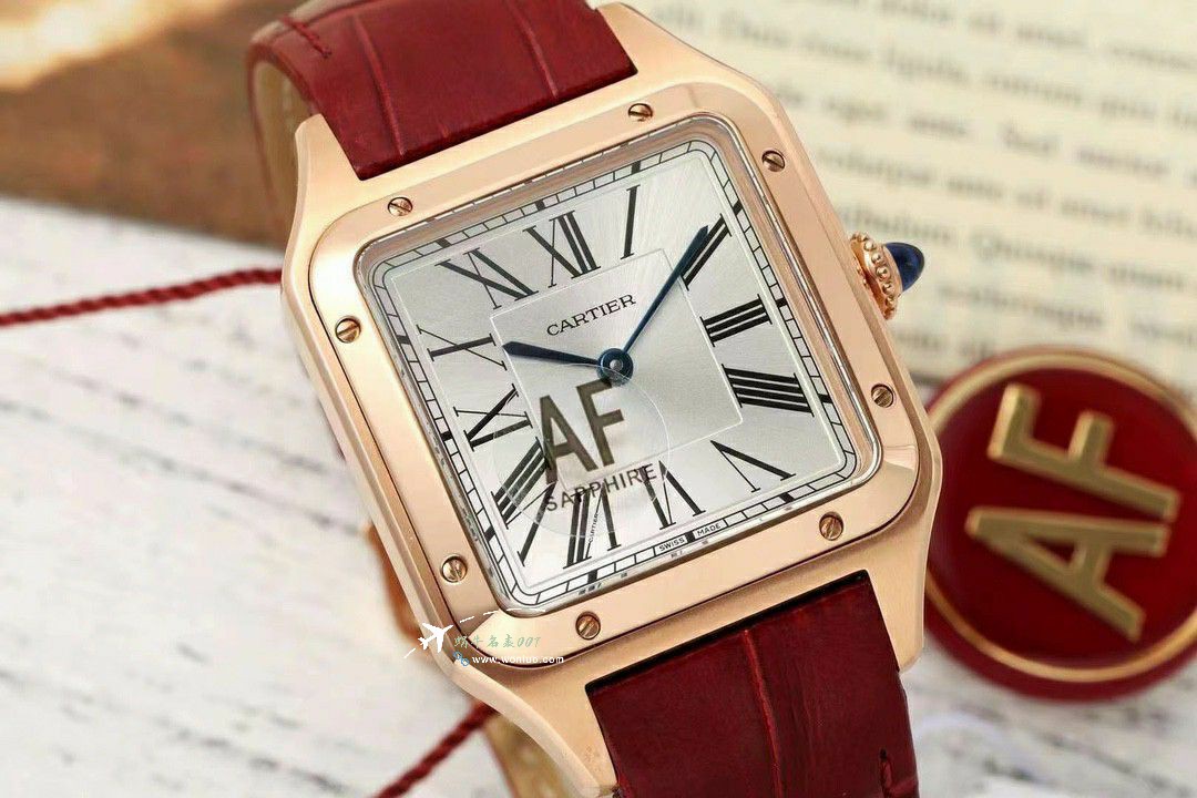 AF Cartier   Santos 大号中号集合WJSA0016，WJSA0017，WJSA0019 top 复刻高仿手表 