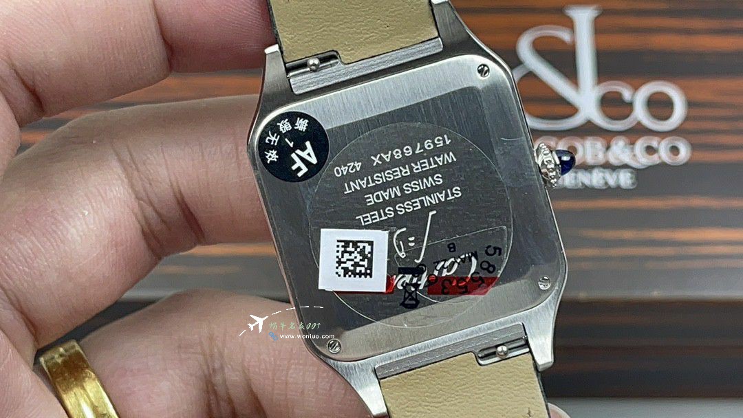 AF Cartier   Santos 大号中号集合WJSA0016，WJSA0017，WJSA0019 top 复刻高仿手表 / K377