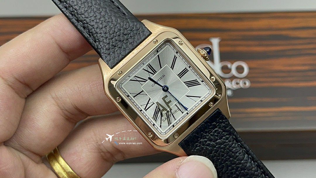 AF Cartier   Santos 大号中号集合WJSA0016，WJSA0017，WJSA0019 top 复刻高仿手表 