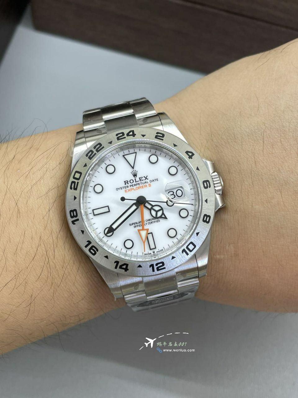 clean Factory  Rolex 探险家型二代m226570-0002 top 复刻高仿手表 