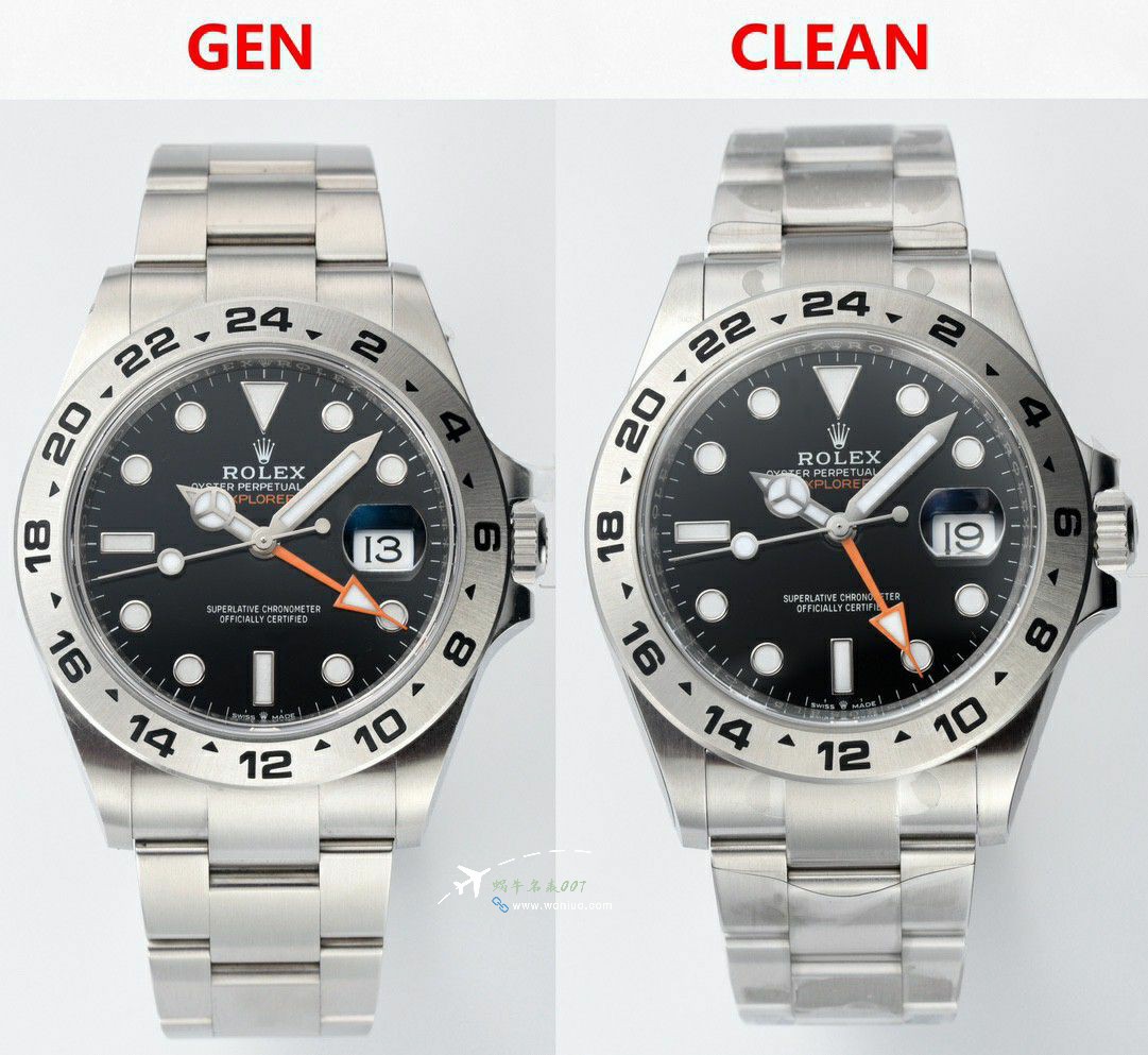 clean Factory  Rolex 探险家型二代m226570-0002 top 复刻高仿手表 / R891