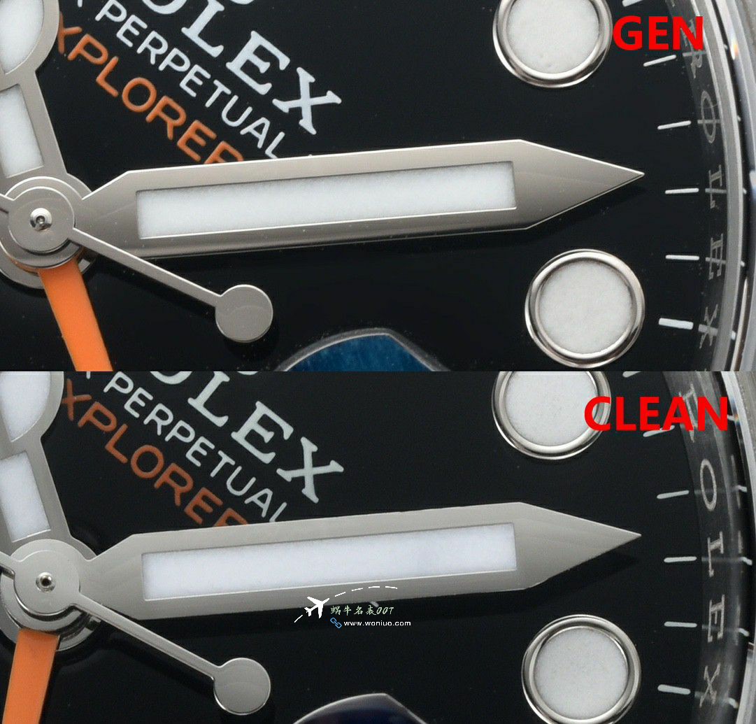 clean Factory  Rolex 探险家型二代m226570-0002 top 复刻高仿手表 / R891