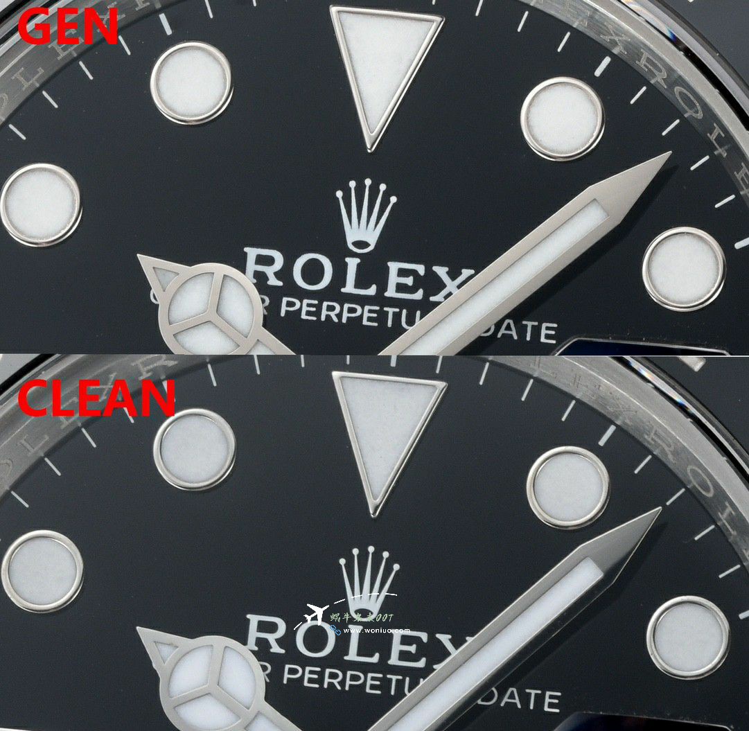  Rolex  GMT MASTER m126710grnr-0003黑灰皮蛋圈 clean Factory 真品对比 top 复刻高仿手表 