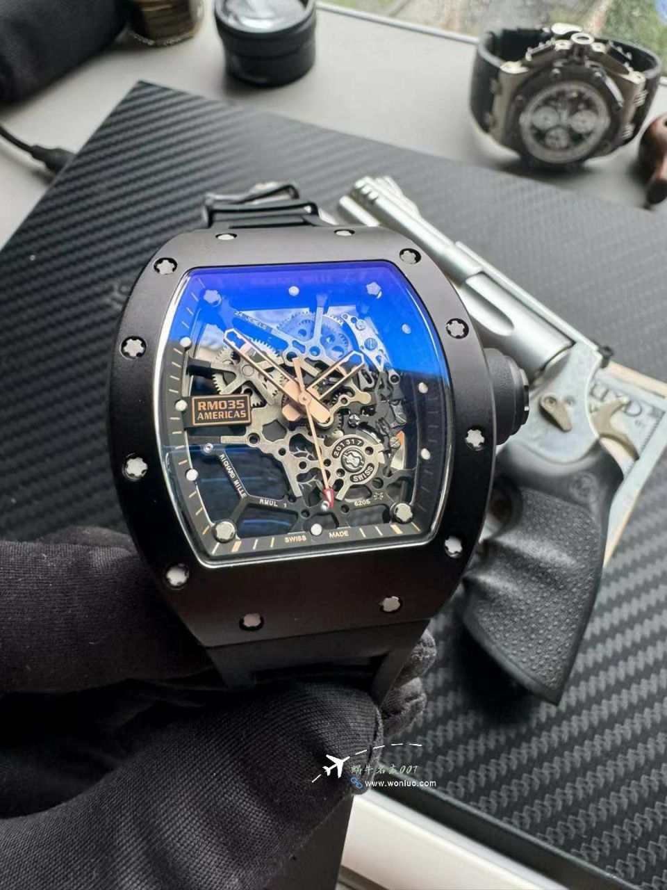 sonic RICHARD MILLE RICHARD MILLE RM 035 Americas  top 高仿复刻手表美国大金牛纪念版 / sonicrm035