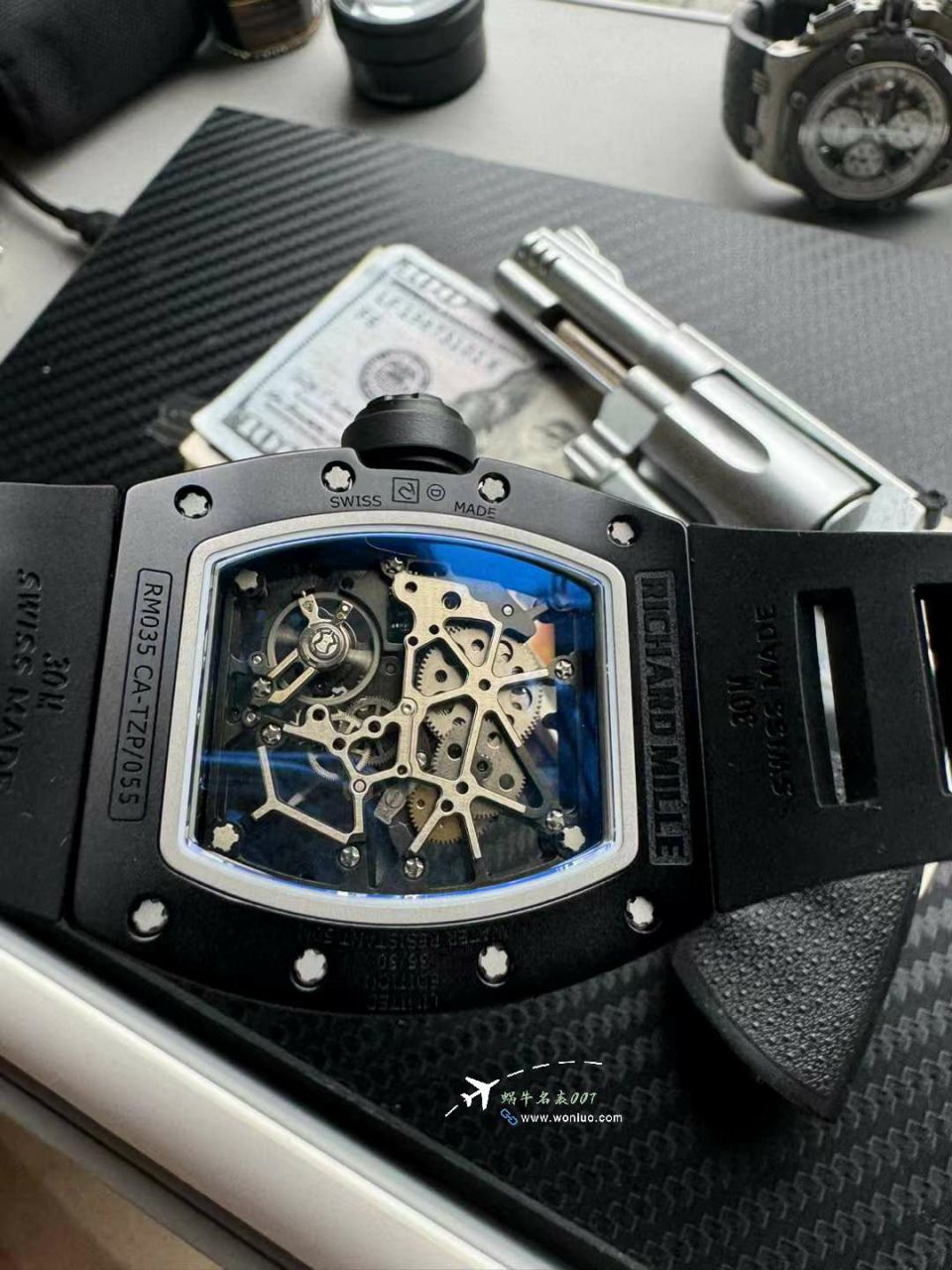 sonic理查德米勒RICHARD MILLE RM 035 Americas 顶级高仿复刻手表美国大金牛纪念版 