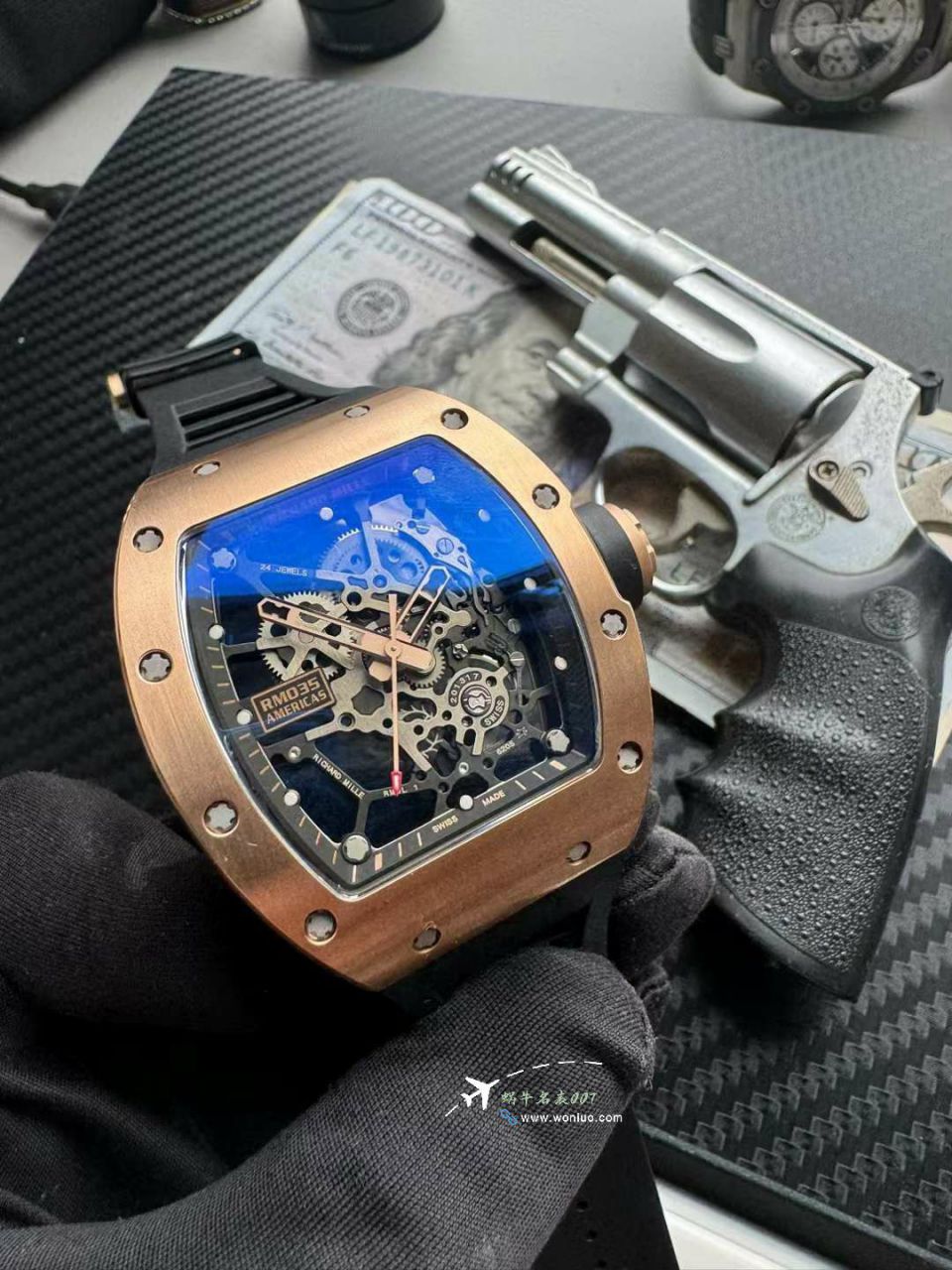 sonic理查德米勒RICHARD MILLE RM 035 Americas 顶级高仿复刻手表美国大金牛纪念版 / sonicrm035