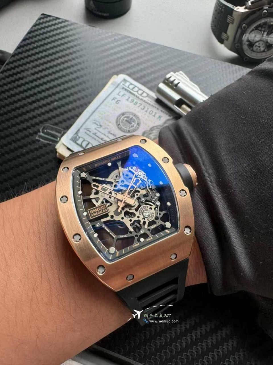 sonic RICHARD MILLE RICHARD MILLE RM 035 Americas  top 高仿复刻手表美国大金牛纪念版 / sonicrm035