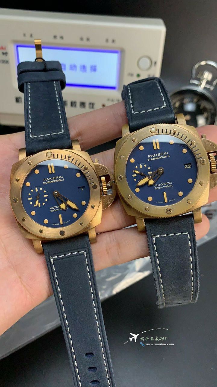 VSPanerai 潜行系列小青铜PAM01074，PAM1074Panerai 高仿手表多少钱 / VSPAM01074