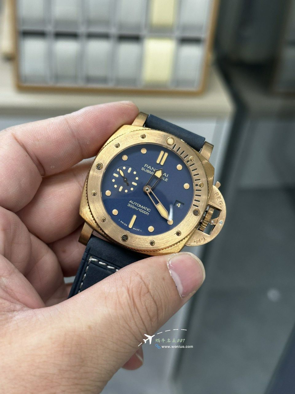 VSPanerai 潜行系列小青铜PAM01074，PAM1074Panerai 高仿手表多少钱 / VSPAM01074