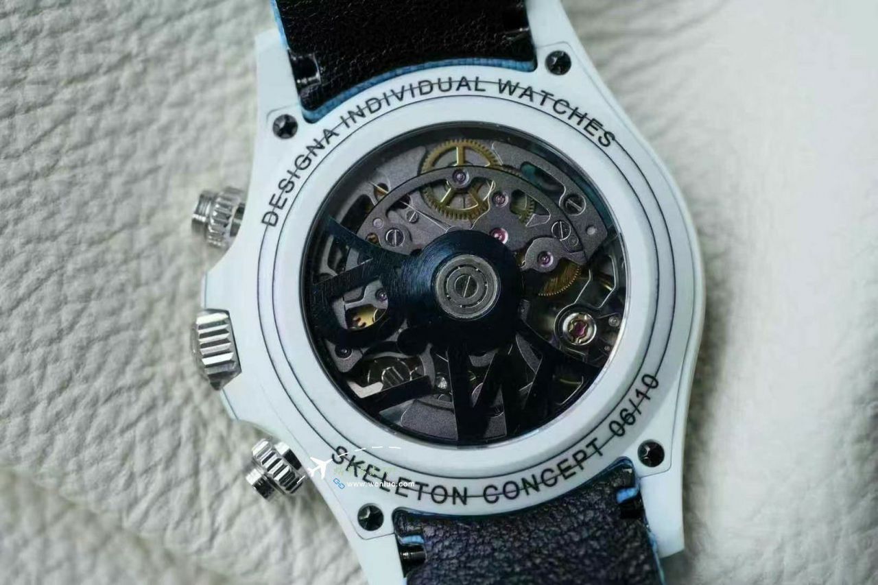 DiW 打造 Rolex Daytona 全新定制款 冰川蓝 沙漠绿洲4130迪通拿手表 / R902